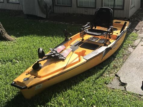 STABLE The tunnel hull offers amazing stability for a secure and steady ride. . Fishing kayak for sale near me